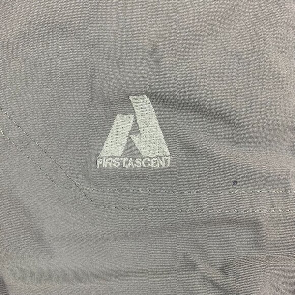 Eddie Bauer First Ascent Mens Pants 38x32 Gray Cargo Guide Pro Embroidered Logo - Picture 4 of 12